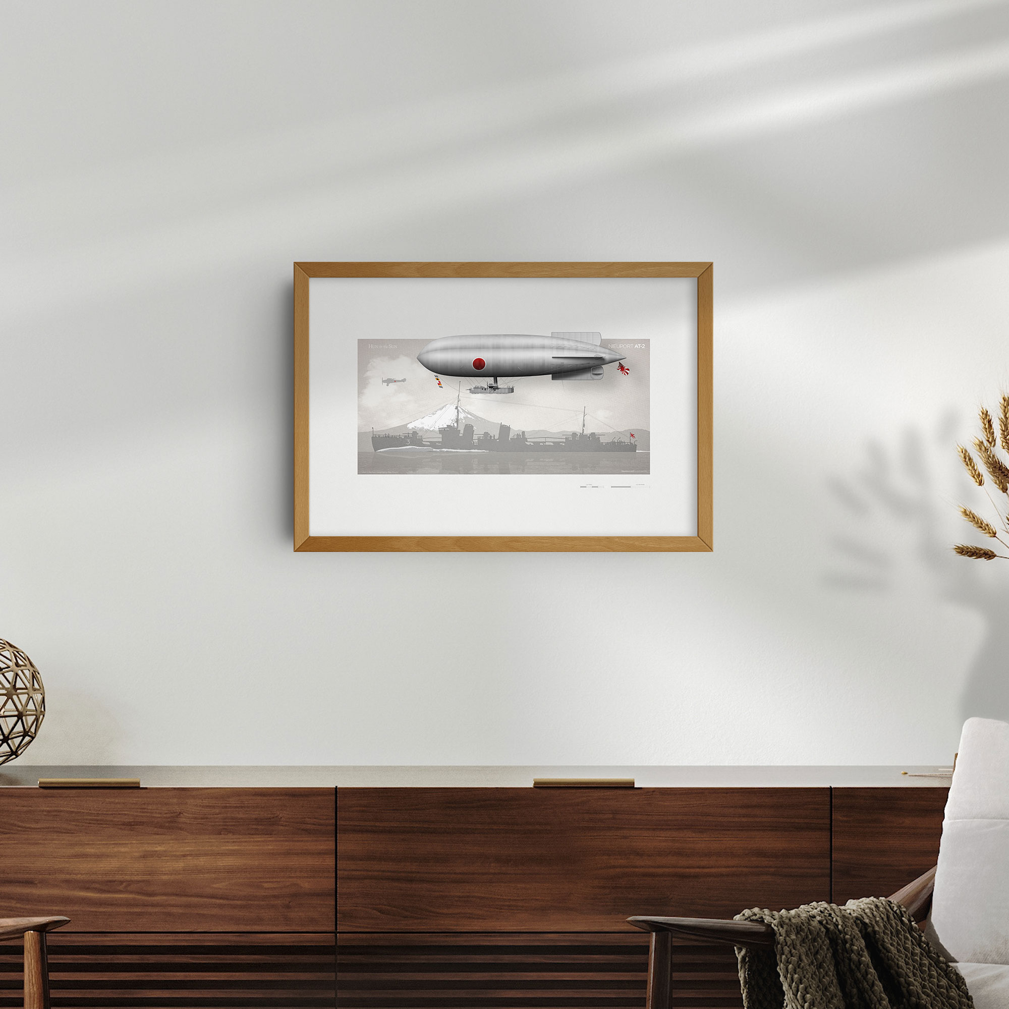 Airship Poster - Nieuport AT-2 Blimp - Museum-Quality Vintage Aviation Wall Art - Image 6