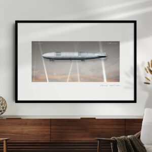 Airship Poster - L 30 (LZ 62) Zeppelin - Museum-Quality Vintage Aviation Wall Art