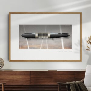 Airship Art Prints by Max Pinucci and Hun in the Sun