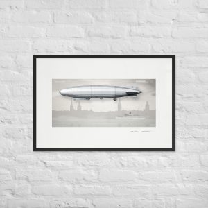Bodensee (LZ 120) Zeppelin Poster by Max Pinucci