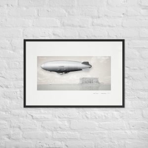 ZPG-2 Snow Bird U.S. Navy Blimp Poster by Max Pinucci