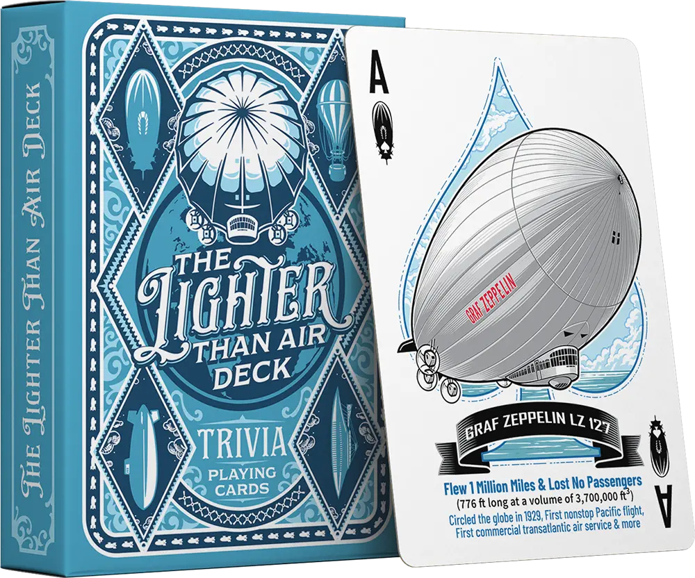The Lighter Than Air Deck playing cards